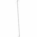 Long, thin metal front brake line with bent ends designed for Polaris UTVs.