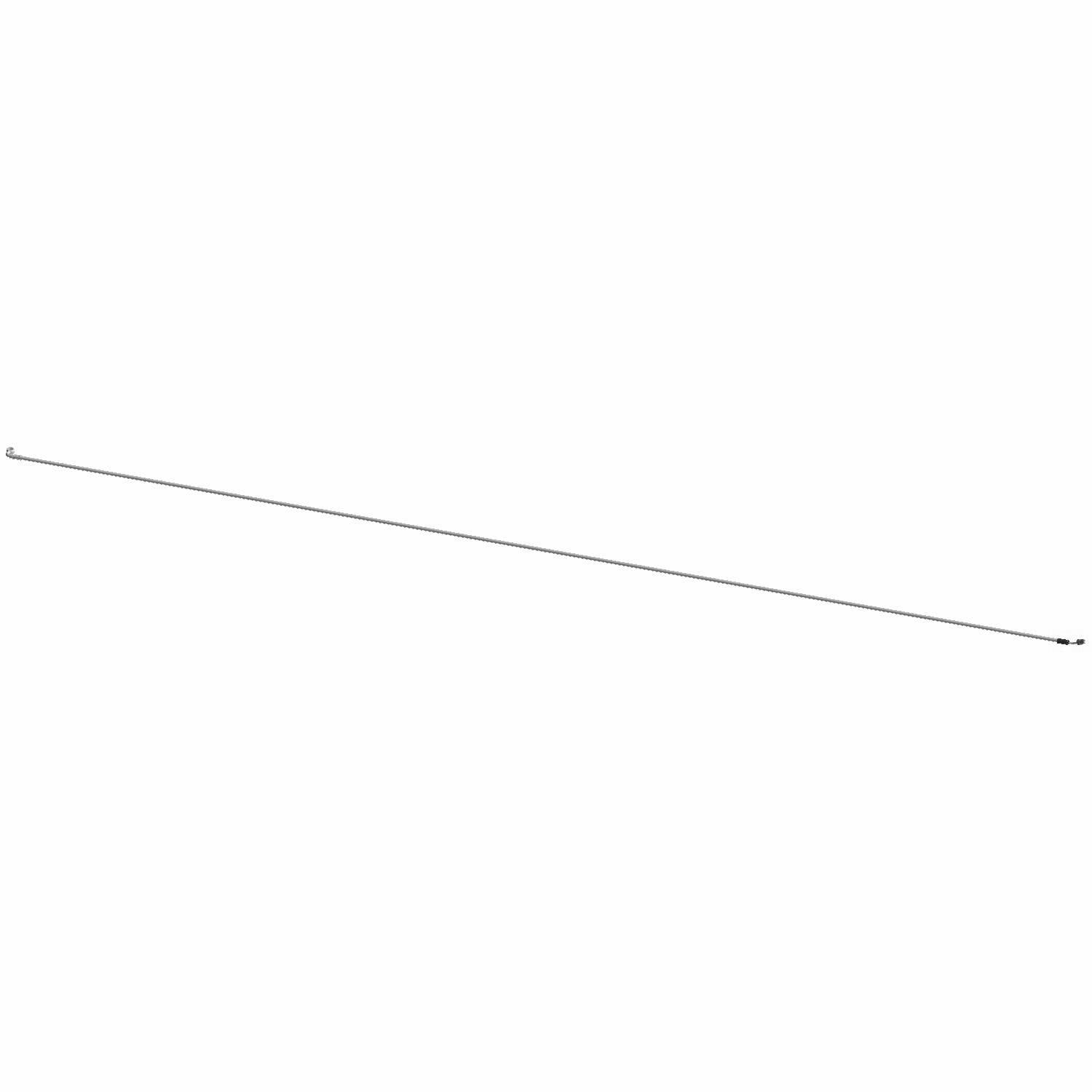 Long thin metallic brake line with small fittings on both ends, designed for UTV use.