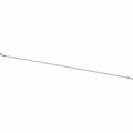Long thin metal brake line with threaded fittings on both ends, designed for Polaris Ranger UTV models.