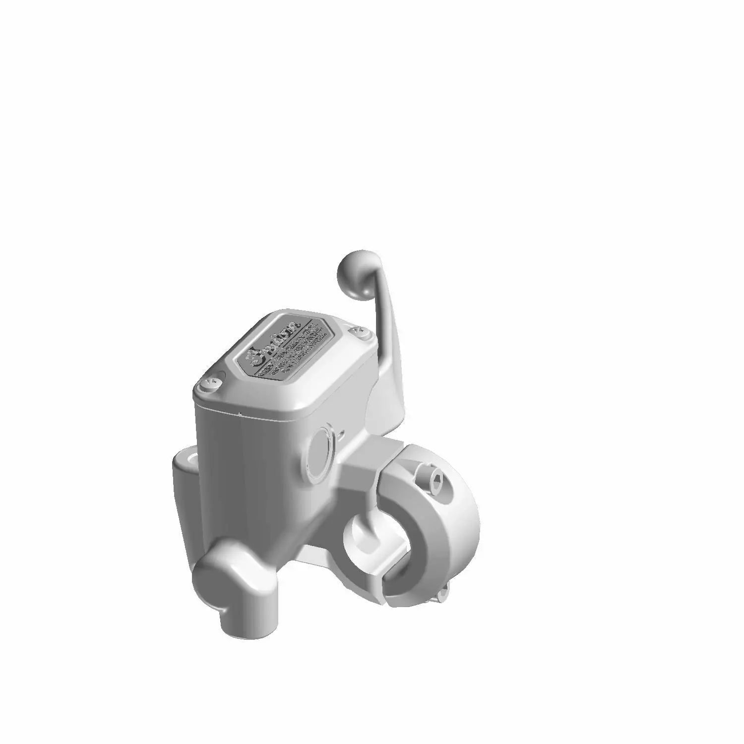 Front Master Cylinder 15.8Mm 1In Black | (Incl. 1 4) by Indian