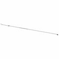 Long slender metal brake line with threaded connectors on both ends designed for offroad vehicles.