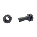 Black rubber front brake boot kit with cylindrical and accordion-style parts for Polaris vehicles.