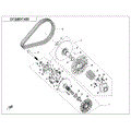 CVT ASSY. - 2022 CFMOTO ZFORCE 500