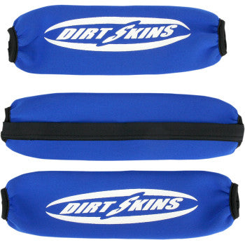 Shock Covers Front & Rear Blue by Schampa & Dirt Skins