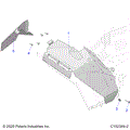 BODY: HEAT SHIELDS - 2021 POLARIS SPORTSMAN XP 1000 HUNTER EDITION