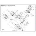 CRANKSHAFT/CONNECTING ROD/PISTON ASSY. - 2023 CFMOTO ZFORCE 800 Trail