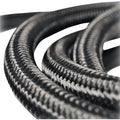 Fiber Braided Hose - Black - 10' by Jagg Oil Coolers