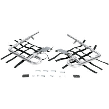 Kawasaki KFX Nerf Bars Natural Black by DG Performance