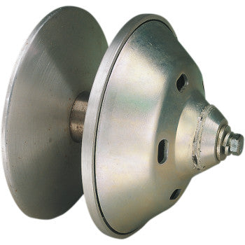 The 30mm 94 Comet Clutch Standard by Comet features two metal discs joined by a central hub, a mounting bolt and nut, side ventilation holes, and is engineered for optimal clutch engagement.