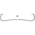 Replacement Hand Guard Bar and Taperlock Set Aluminum Silver by Moose Offroad