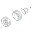 DRIVE - REAR WHEELS - 2023 CAN AM DEFENDER MAX HD10 DPS