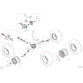 DRIVE SYSTEM REAR _13C1411 - 2015 CAN AM COMMANDER ELECTRIC