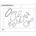 ENGINE GASKET SET - 2022 CFMOTO ZFORCE 950 EX