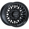 ATV / UTV Raceline Omega 15X10 4/137 5+5 (0Mm) Gloss Black by Raceline