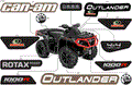 BODY - FEATURE DECALS - 2018 CAN AM OUTLANDER 4X4 MOSSY OAK HUNTING EDITION 1000R - CALI - BREAK UP COUNTRY