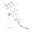 ENGINE: EXHAUST - 2015 POLARIS SPORTSMAN TOURING 850 SP