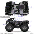 BODY: DECALS - 2022 POLARIS SPORTSMAN 850 HIGH LIFTER