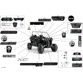 BODY - DECALS - 2021 CAN AM MAVERICK SPORT 1000R X XC