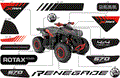 BODY - FEATURE DECALS - 2018 CAN AM RENEGADE 4X4 X MR 570 EFI - CAN AM RED