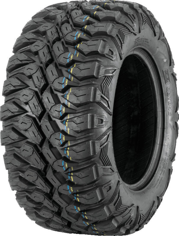 QuadBoss QBT846 Radial Utility Tire - 27x11R14 8-Ply for Intermediate to Hard Terrain