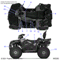 BODY: DECALS - 2022 POLARIS SPORTSMAN TOURING 570 EPS