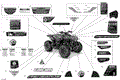 DECALS - X XC - 2020 CAN AM RENEGADE 1000R EFI X XC