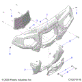 BODY: FRONT BUMPER and MOUNTING - 2020 POLARIS SPORTSMAN TOURING XP 1000 48"