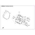 LEFT CRANKCASE COVER ASSY - 2025 CFMOTO UFORCE 800 XL