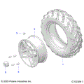 WHEELS: FRONT TIRE (2) - 2023 POLARIS SPORTSMAN TOURING 570