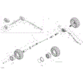 DRIVE SYSTEM REAR _13C1506 - 2015 CAN AM MAVERICK 1000 / STD / X RS / X RS DPS