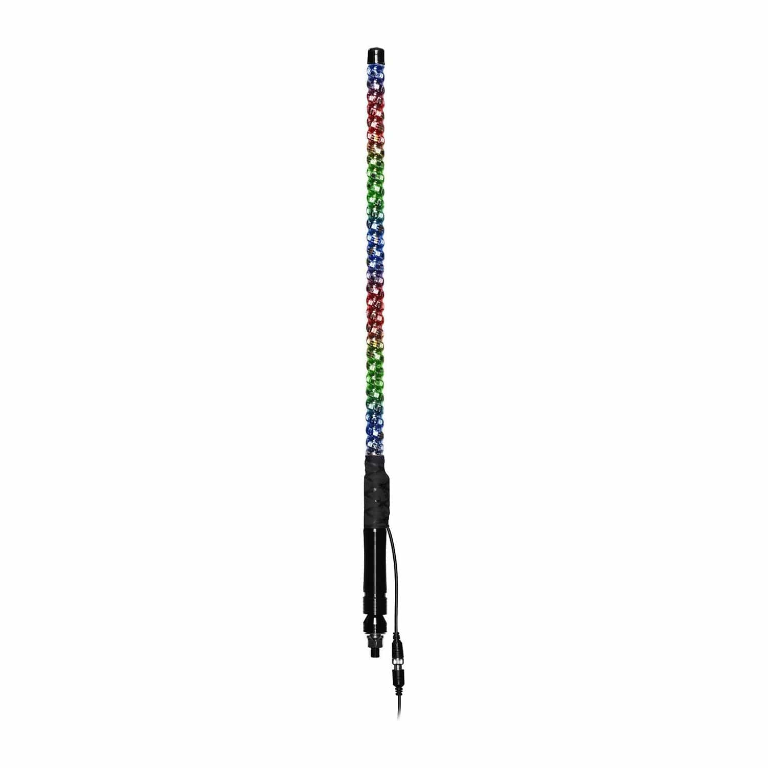 2' Rgb Led Whip W/ Bluetooth Controller by Boss Audio XP2 Whip Light 63-8093 Western Powersports