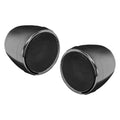 2 Speaker Bluetooth Amplified Kit 3" Speakers Black Chrome by Boss Audio