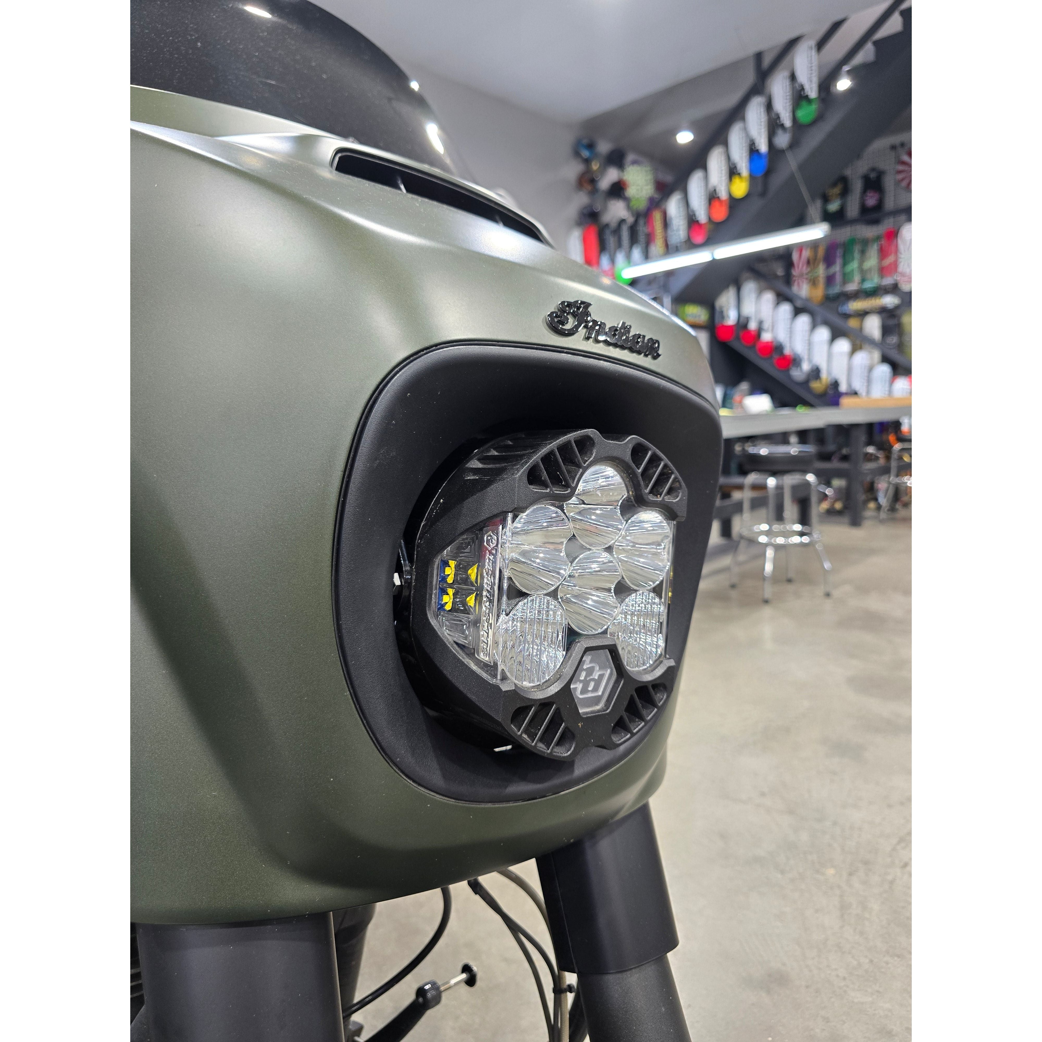 Forever Rad LP6 LED Headlight for Indian Motorcycles - Witchdoctors