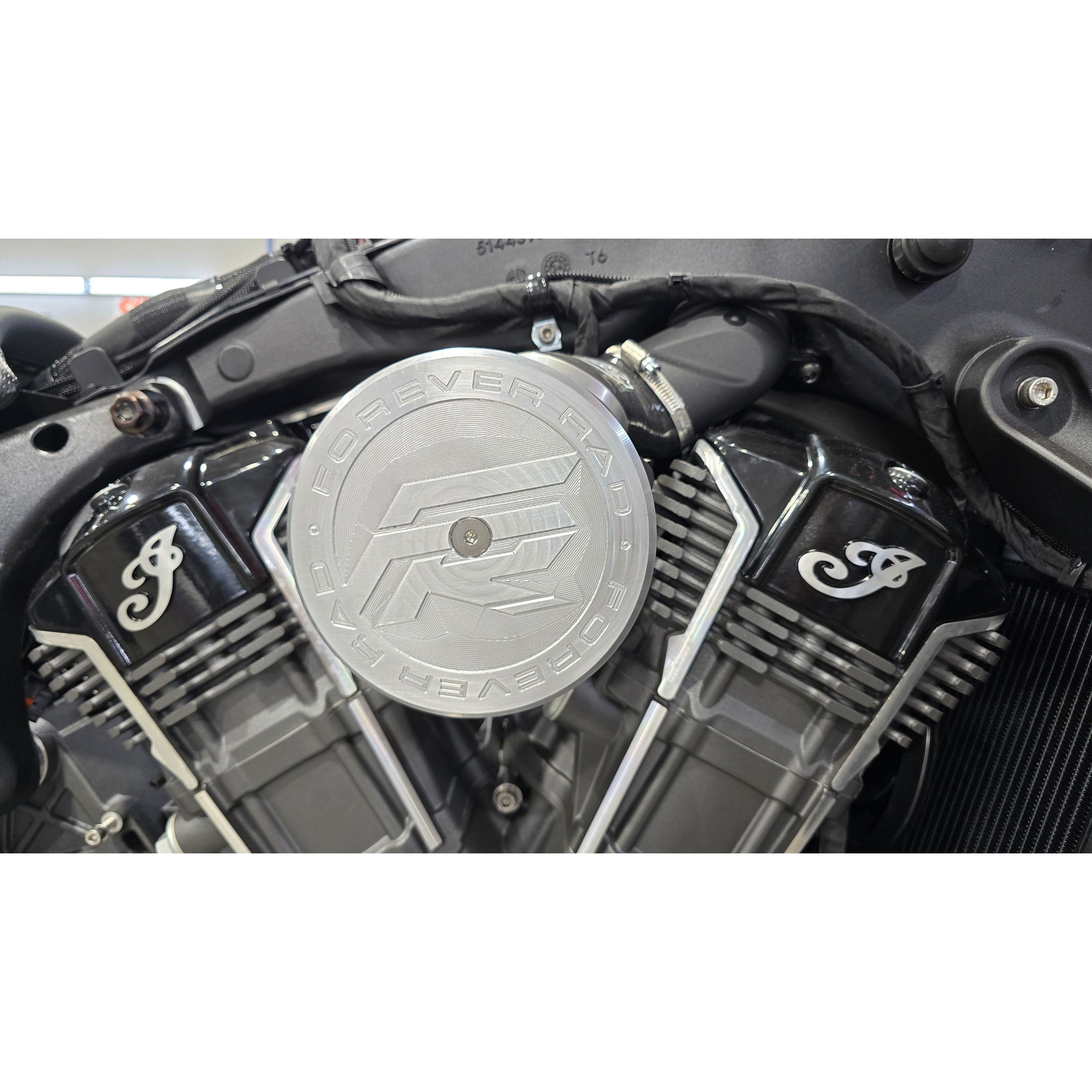 Forever Rad Intake Cover for S&S Stealth Intakes Harley and Indian - Forever Rad-Forever Rad