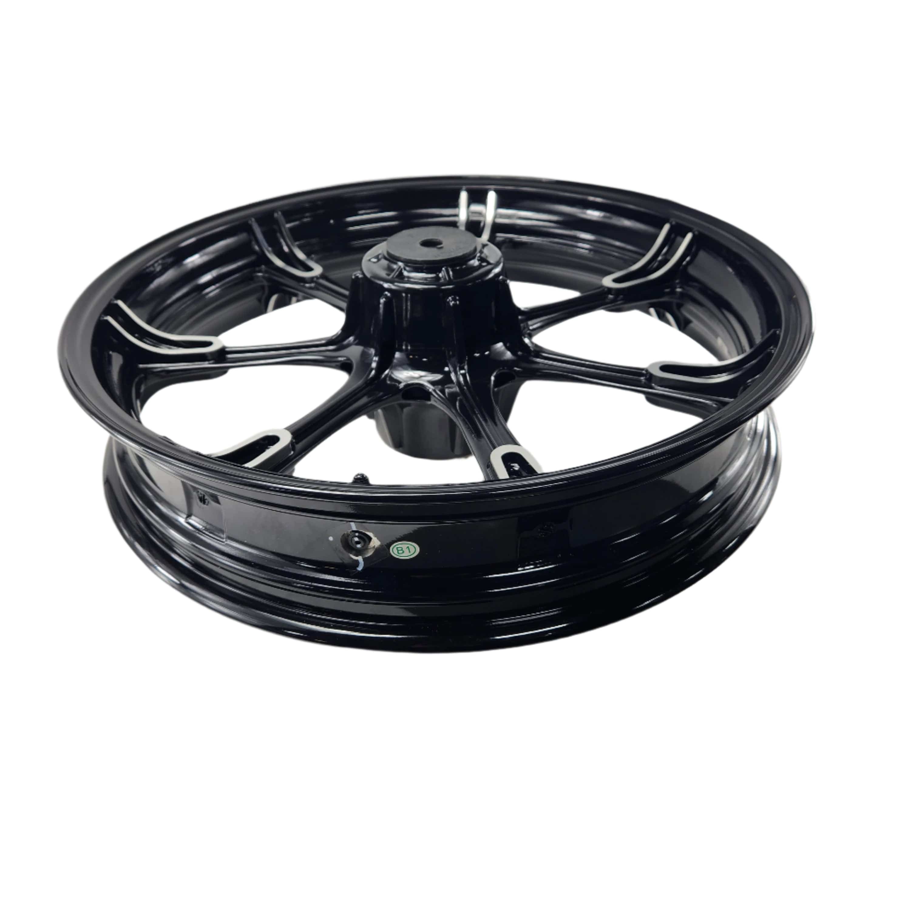 Front Wheel 19X3.5 Cast Black M by Indian Witchdoctors