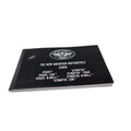 A black owner’s manual for 2009 Kingpin, Vegas, and 8 Ball by Polaris, featuring the Victory Motorcycles logo—perfect for fans or those seeking OEM parts from Witchdoctors.