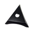 Cheese Wedge Left Side Flat Black by Witchdoctors