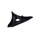 Cheese Wedge Left Side Flat Black by Witchdoctors