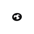 A Push Nut by Can-Am, a small black circular fastener with open ends and internal notches, is shown on a white background—perfect as an OEM part for Can-Am ATV or UTV models.