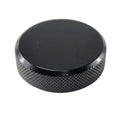 Rear Master Cylinder Cap Plain Black Style by Witchdoctors