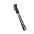 The Assembly Fork Leg LH FBlack by Polaris is a metallic motorcycle front fork suspension part with a shiny chrome lower tube and black upper section, shown against a white background.