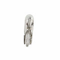 The Indicator Bulb by Polaris is a small, clear glass OEM replacement bulb with visible filament and metal contacts, perfect for diagram assembly or harness applications, shown on a white background.
