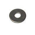 The Washer by Polaris is a smooth metal flat washer with a central hole, perfect for use with Indian motorcycle OEM parts, shown isolated on a white background.