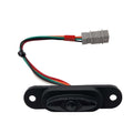 A pair of Switch Heated Grips by Polaris, featuring OEM Indian Polaris compatibility for your Indian motorcycle, with integrated controls and wiring for reliable installation and comfortable, warm rides.