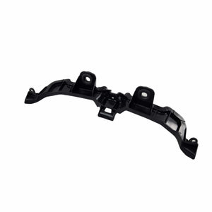 The Assembly Duct Upper by Polaris is a black plastic automotive bracket with multiple mounting points, shown on a white background—an authentic OEM part for your Indian motorcycle.