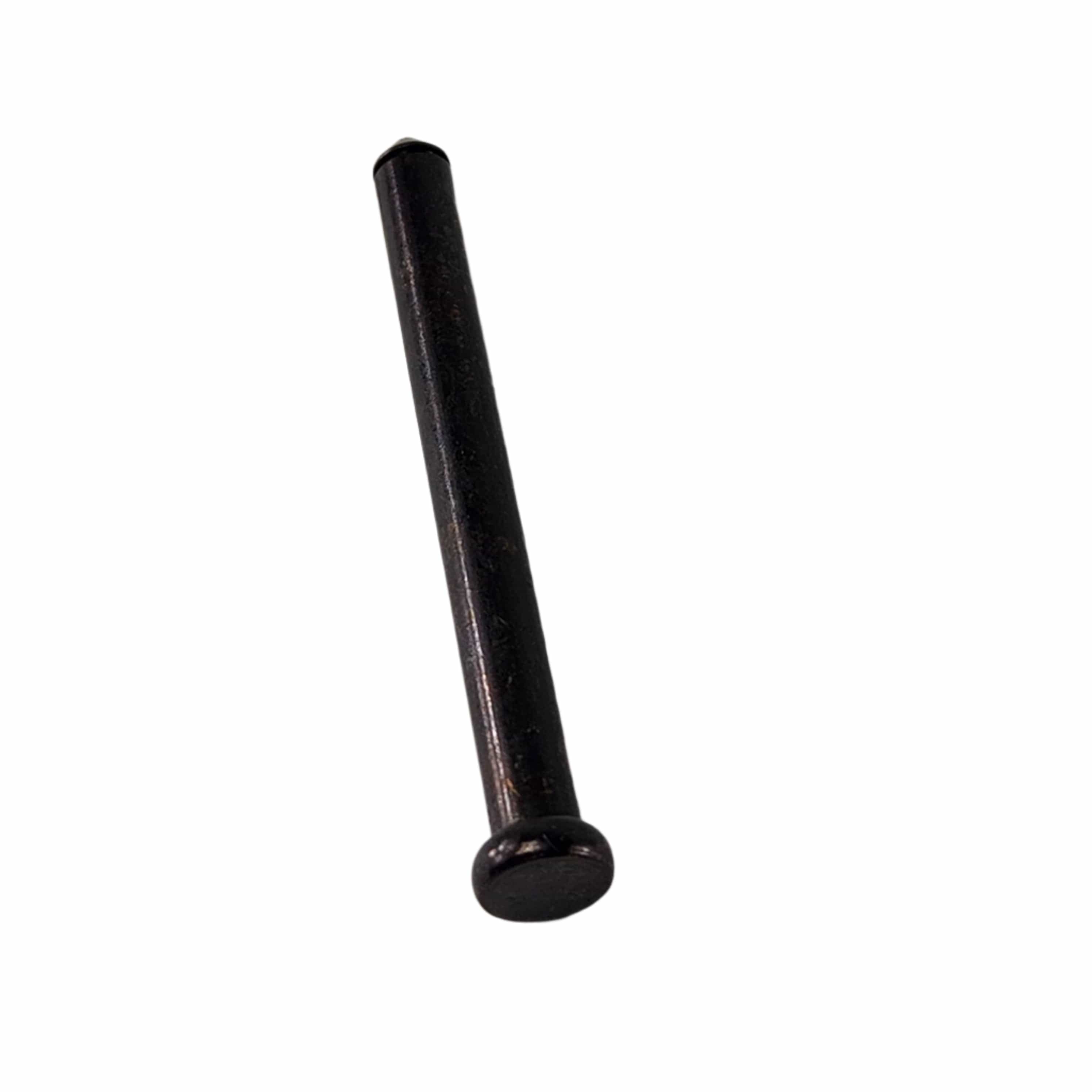 The Pin, Hinge by Arctic Cat is a durable dark metal pin with a rounded head, perfect as an OEM part or for upgrading your Arctic Cat vehicle with aftermarket accessories.