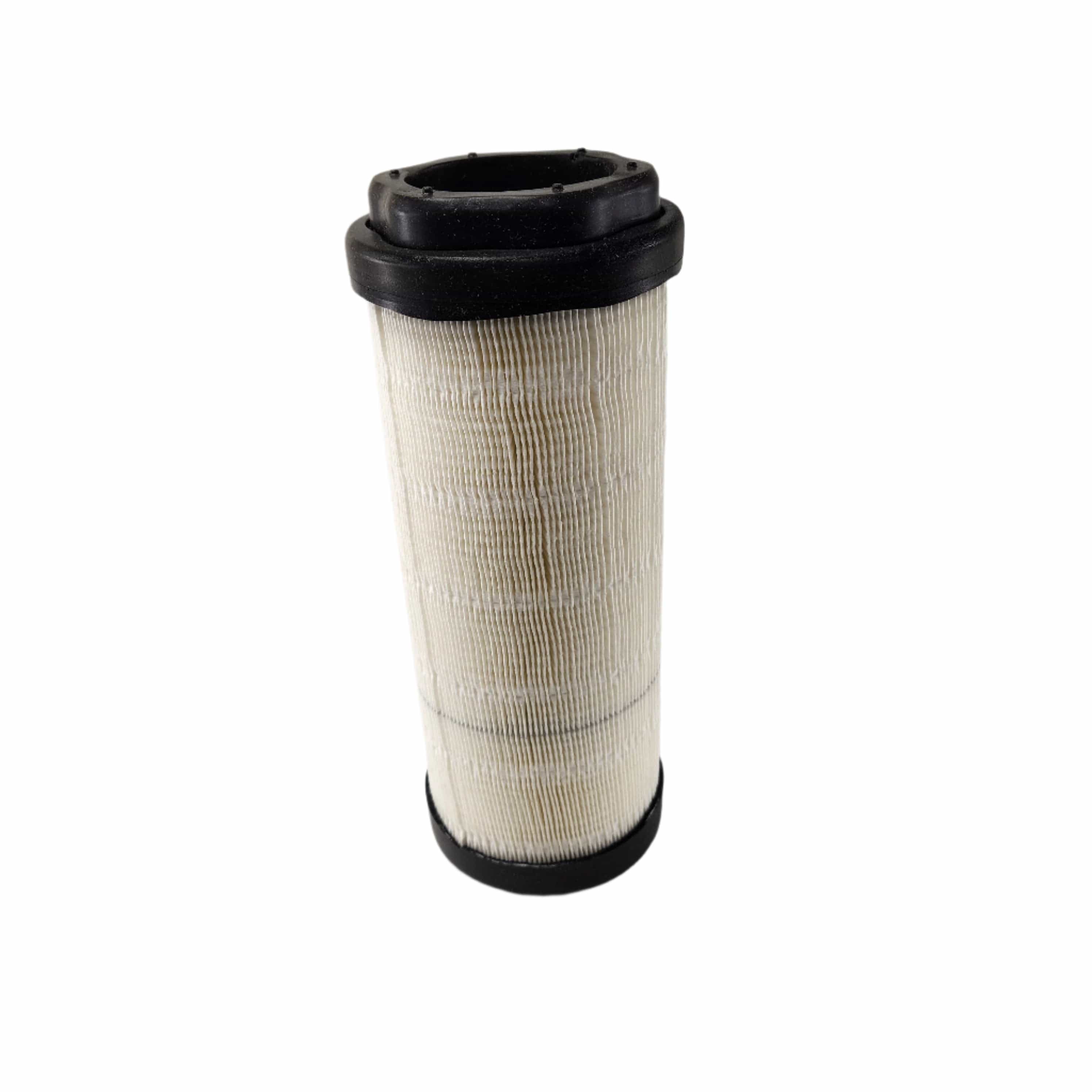 The Filter, Primary by Arctic Cat features pleated white material and black plastic caps in a cylindrical design—ideal as an OEM part for Arctic Cat off-road vehicle accessories. Shown against a plain white background.
