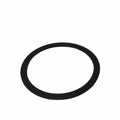 A black, flat rubber gasket—Washer-45.5X54X0.8,Sp-21 by Polaris—appears circular with a hollow center and is shown on a plain white background.