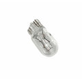 A clear, small Bulb, Dash by Polaris with a wedge base sits centered on a plain white background—ideal for Victory motorcycle enthusiasts shopping at Witchdoctors.