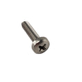 The Screw by Polaris is a silver metal screw with a round, slotted Phillips head, perfect for OEM Victory Polaris parts and trusted by Victory motorcycle enthusiasts at Witchdoctors.